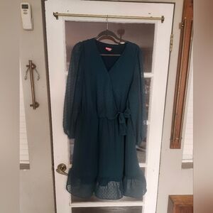 City Chic Faux Wrap Dress